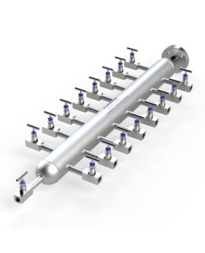 16 Way Air Header