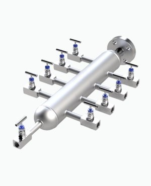 8 Way Air Header