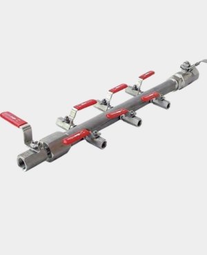 6 Way Air Header