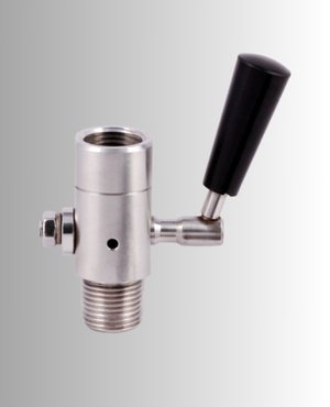 Hex Body 2 Way FXF Gauge Cock Valve