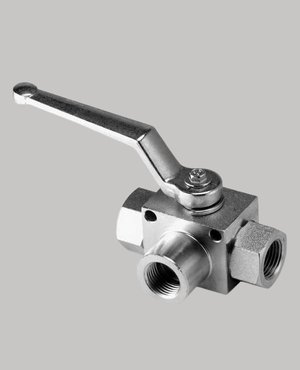 Hex Body 3 Way FXFXF Gauge Cock Valve
